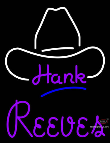 Custom Hank Reeves Neon Sign  