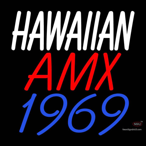 Custom Hawaiian Amx  Logo Neon Sign  