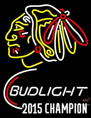 Custom Hawks Budlight Neon Sign  