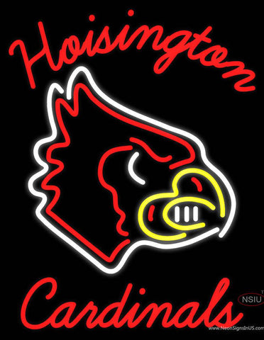 Custom Hoisington Cardinals Logo Real Neon Glass Tube Neon Sign 