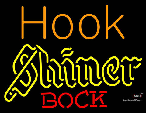 Custom Hook Shiner Bock Neon Sign  