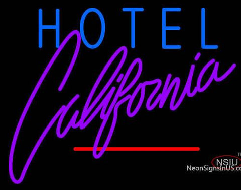 Custom Hotel California Neon Sign  