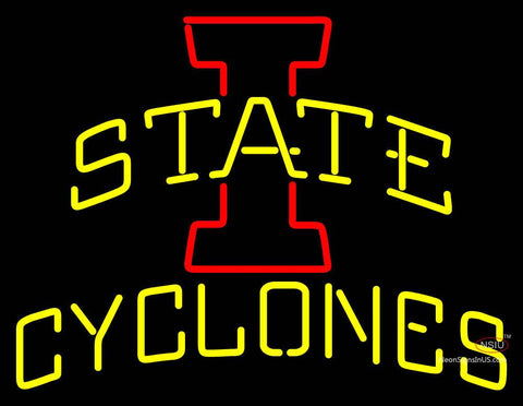 Custom Iowa State Cyclones Logo Neon Sign  