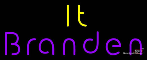 Custom It Branden Neon Sign  