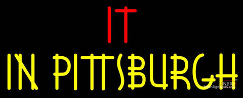 Custom Its A Hockey Night In Pittsburgh Neon Sign  