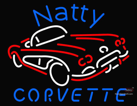 Custom Natty Corvette Neon Sign  