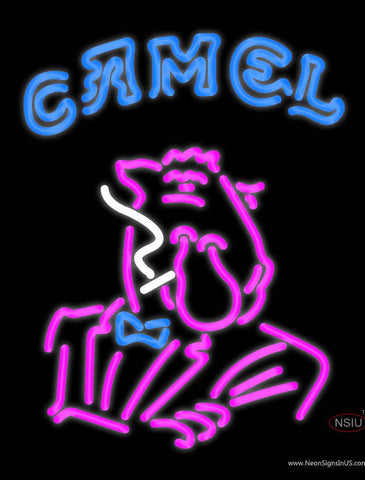 Joe Camel Logo Real Neon Glass Tube Neon Sign 