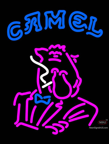 Joe Camel Logo Neon Sign 