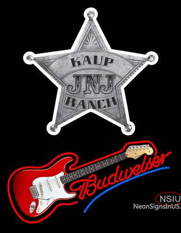 Custom Kaup Jnj Ranch Neon Sign  