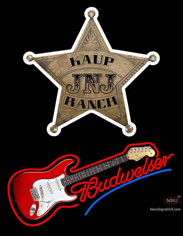 Custom Kaup Jnj Ranch Neon Sign  
