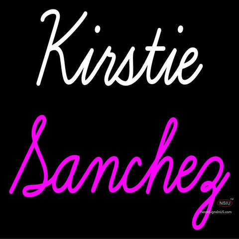 Custom Kirstie Sanchez Neon Sign  