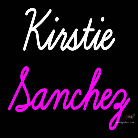 Custom Kirstie Sanchez Neon Sign  