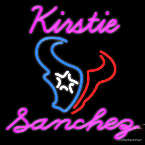 Custom Kirstie Sanchez Real Neon Glass Tube Neon Sign 