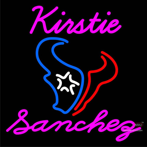 Custom Kirstie Sanchez Neon Sign  