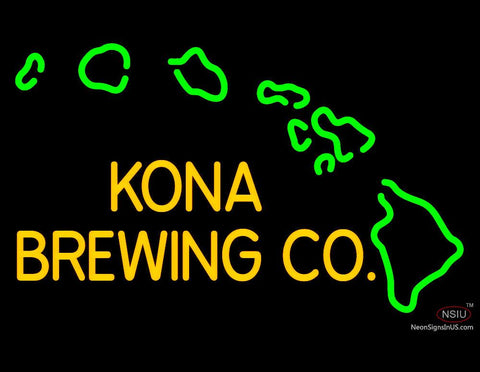 Custom Kona Brewing Co Neon Sign  