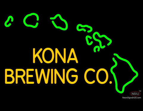 Custom Kona Brewing Co Neon Sign 