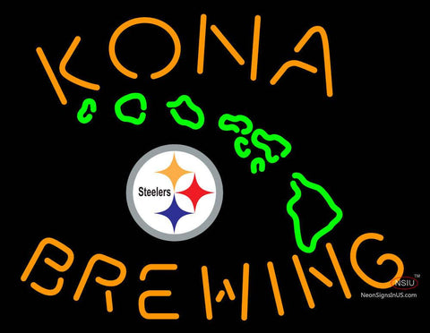 Custom Kona Brewery Fire Rock Heybeerman Neon Sign  