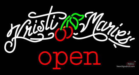 Custom Kristi Maries Neon Sign  