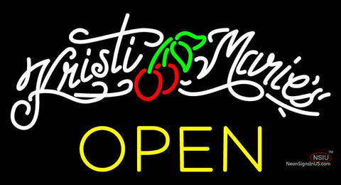 Custom Kristi Maries Neon Sign  