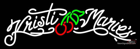 Custom Kristi Maries Neon Sign  