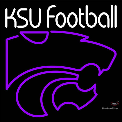 Custom Ksu Football Neon Sign  