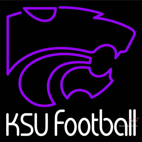Custom Ksu Football Neon Sign  