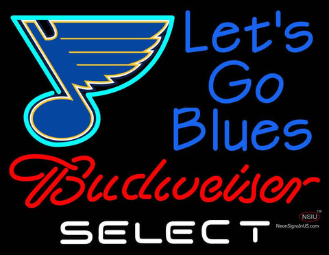 Custom Lets Go Blues Neon Sign  