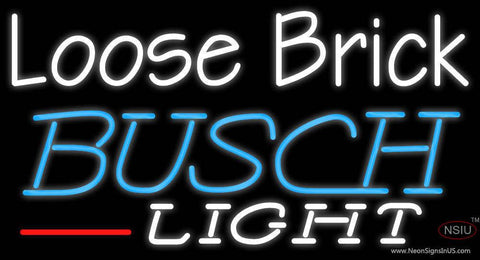 Custom Loose Brick Real Neon Glass Tube Neon Sign 
