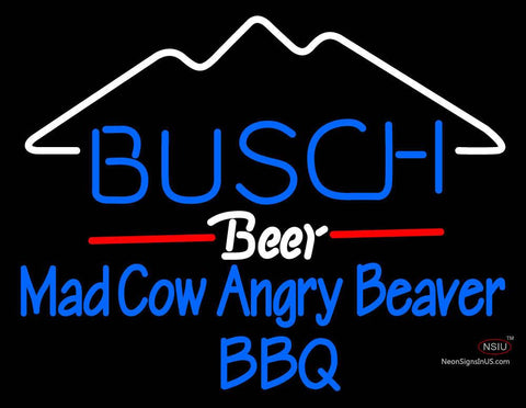 Custom Mad Cow Angry Beaver Neon Sign  