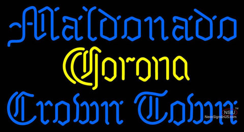 Custom Maldonado Crown Town Neon Sign  