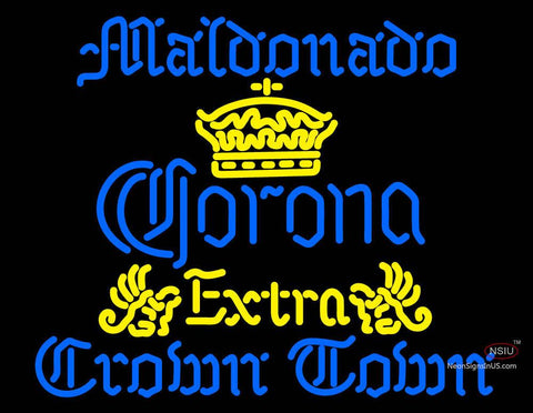 Custom Maldonado Crown Town Neon Sign  