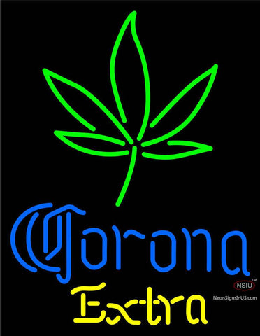Custom Mariam Corona Extra Leaf Neon Sign  