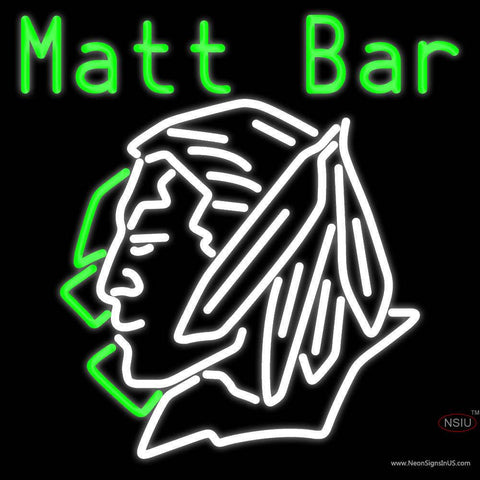 Custom Matt Bar Real Neon Glass Tube Neon Sign 