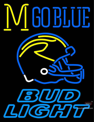 Custom Mgoblue Bud Light Logo Neon Sign  