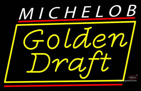 Custom Michelob Golden Draft Neon Sign  