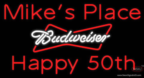 Custom Mikes Place Real Neon Glass Tube Neon Sign 