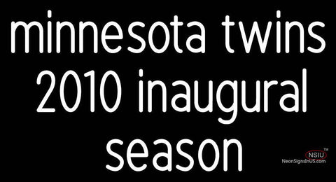 Custom Minnesota Twins Neon Sign  