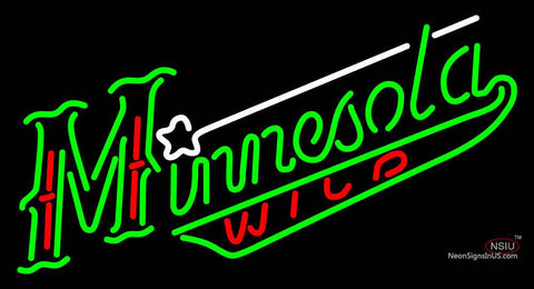 Custom Minnesota Wild Neon Sign  