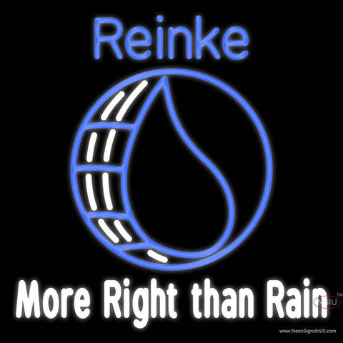 Custom More Right Than Rain Real Neon Glass Tube Neon Sign 