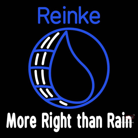 Custom More Right Than Rain Neon Sign  