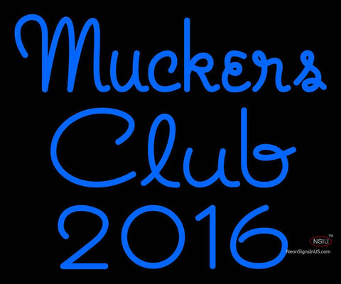 Custom Muckers Club  Neon Sign  