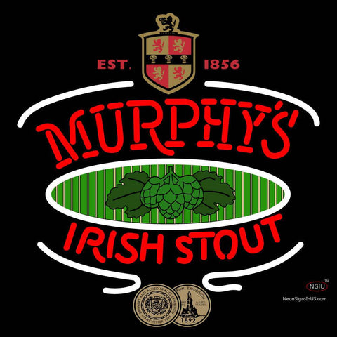 Custom Murphy Irish Stout Neon Sign  