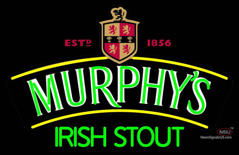 Custom Murphy Irish Stout Neon Sign  