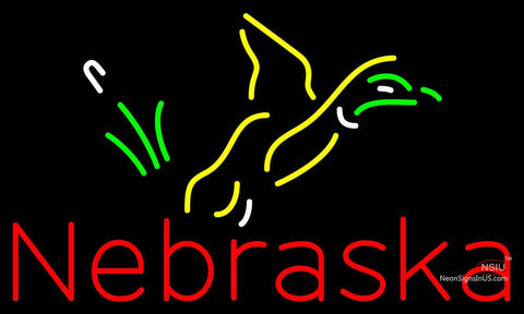 Custom Nebraska Pheasant Steve Neon Sign  