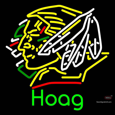 Custom North Dakota Fighting Sioux Hoag Neon Sign  
