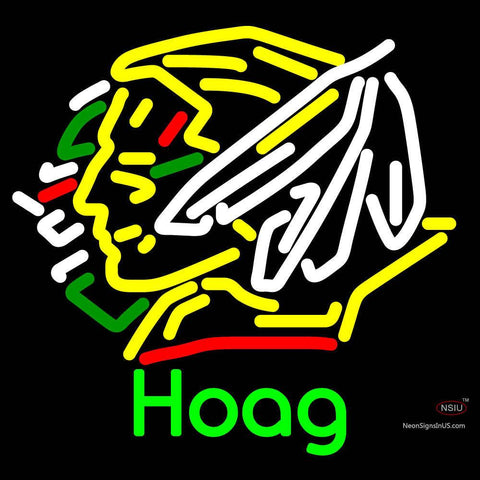 Custom North Dakota Fighting Sioux Hoag Neon Sign  