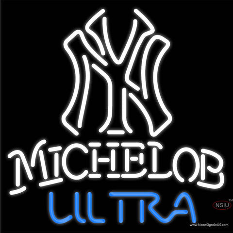 Custom Ny Michelob Ultra Real Neon Glass Tube Neon Sign 