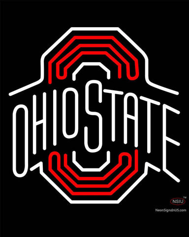 Custom Ohio State Logo Neon Sign  