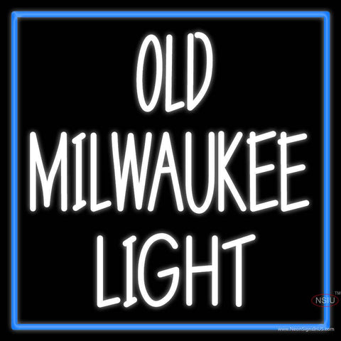 Custom Old Milwaukee Real Neon Glass Tube Neon Sign 