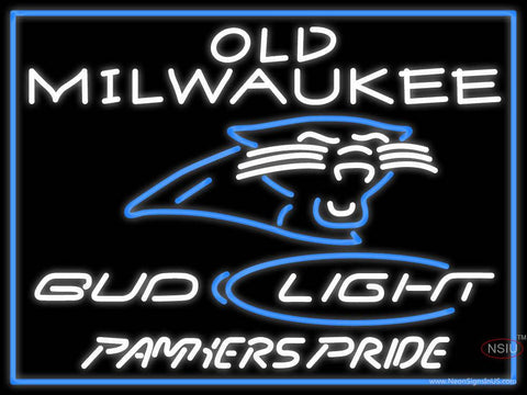 Custom Old Milwaukee Real Neon Glass Tube Neon Sign 